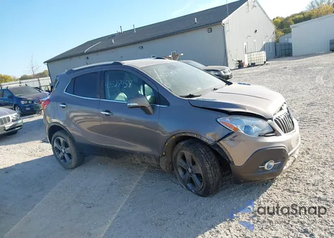 2014 Buick Encore Leather из США, поврежденный, VIN KL4CJGSB3EB622079